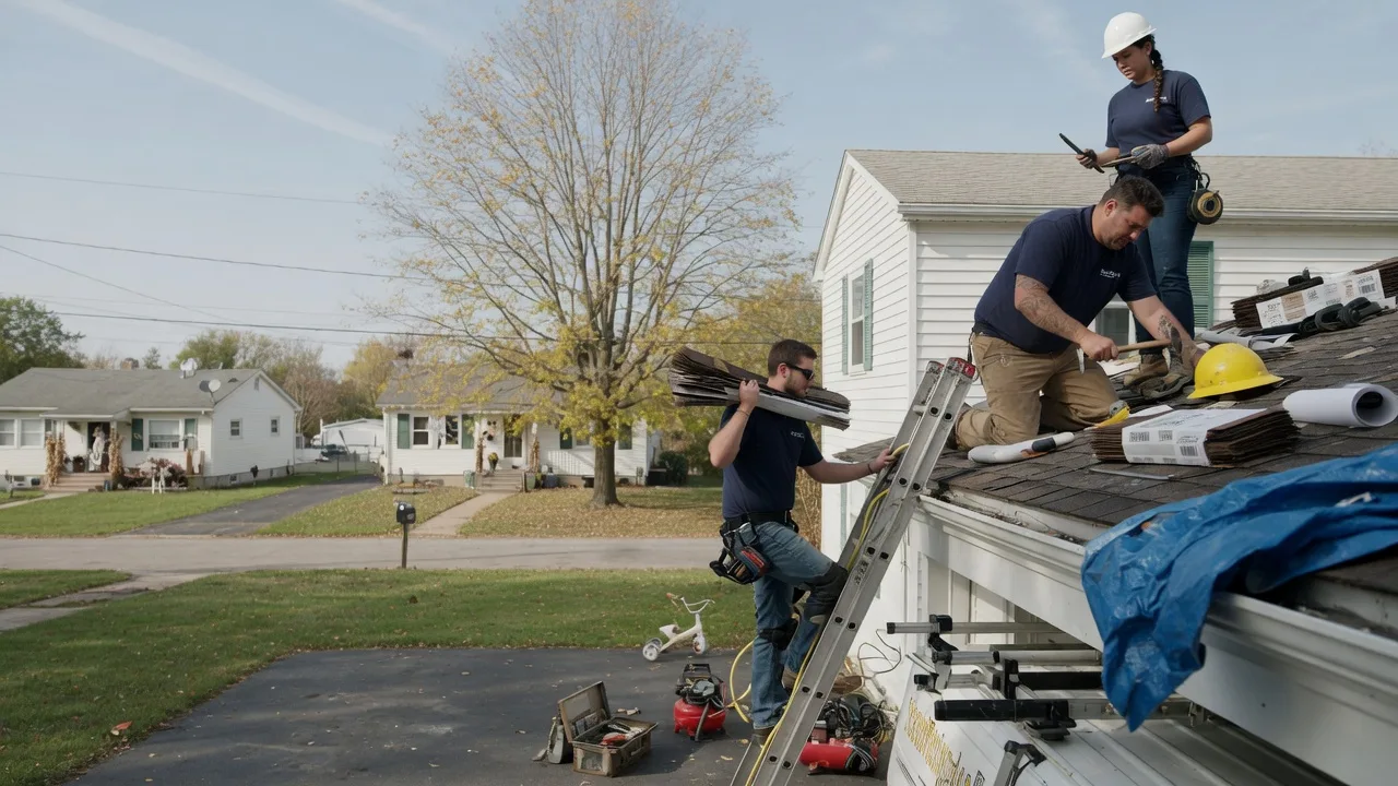 Local Roofing Contractors in Burlington, IN near me